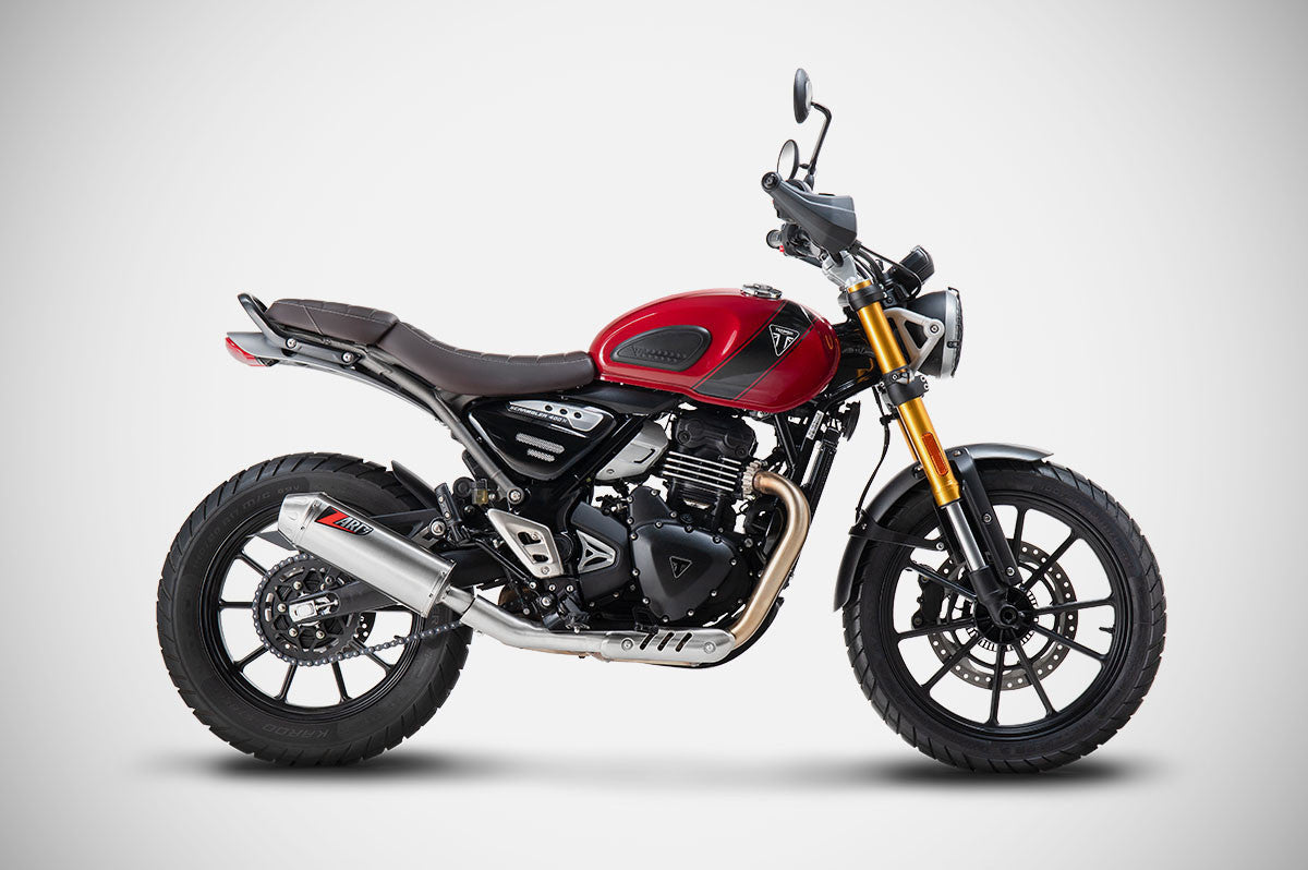 ZARD Slip-On Exhaust Triumph Scrambler 400 X 2024-2025