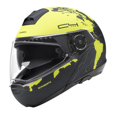 Schuberth C4 Pro Magnitudo Yellow Helmet