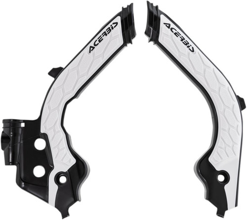 Acerbis X-Grip Black/White Frame Protectors (2733451007)