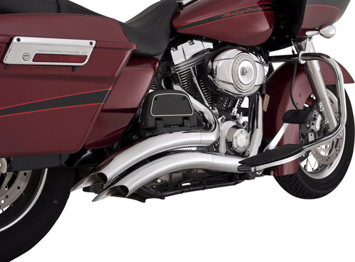 Vance & Hines Big Radius Chrome 2-into-2 Exhaust System (26342)