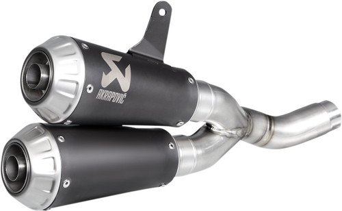 Akrapovic Black Titanium Conical Slip-On Muffler (S-D8SO4-CUBTBL/1)