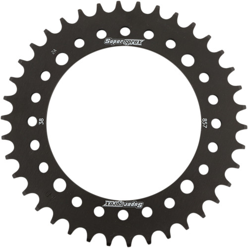 Supersprox Steel Rear Sprocket 38 Tooth (RFE-857-38-BLK)