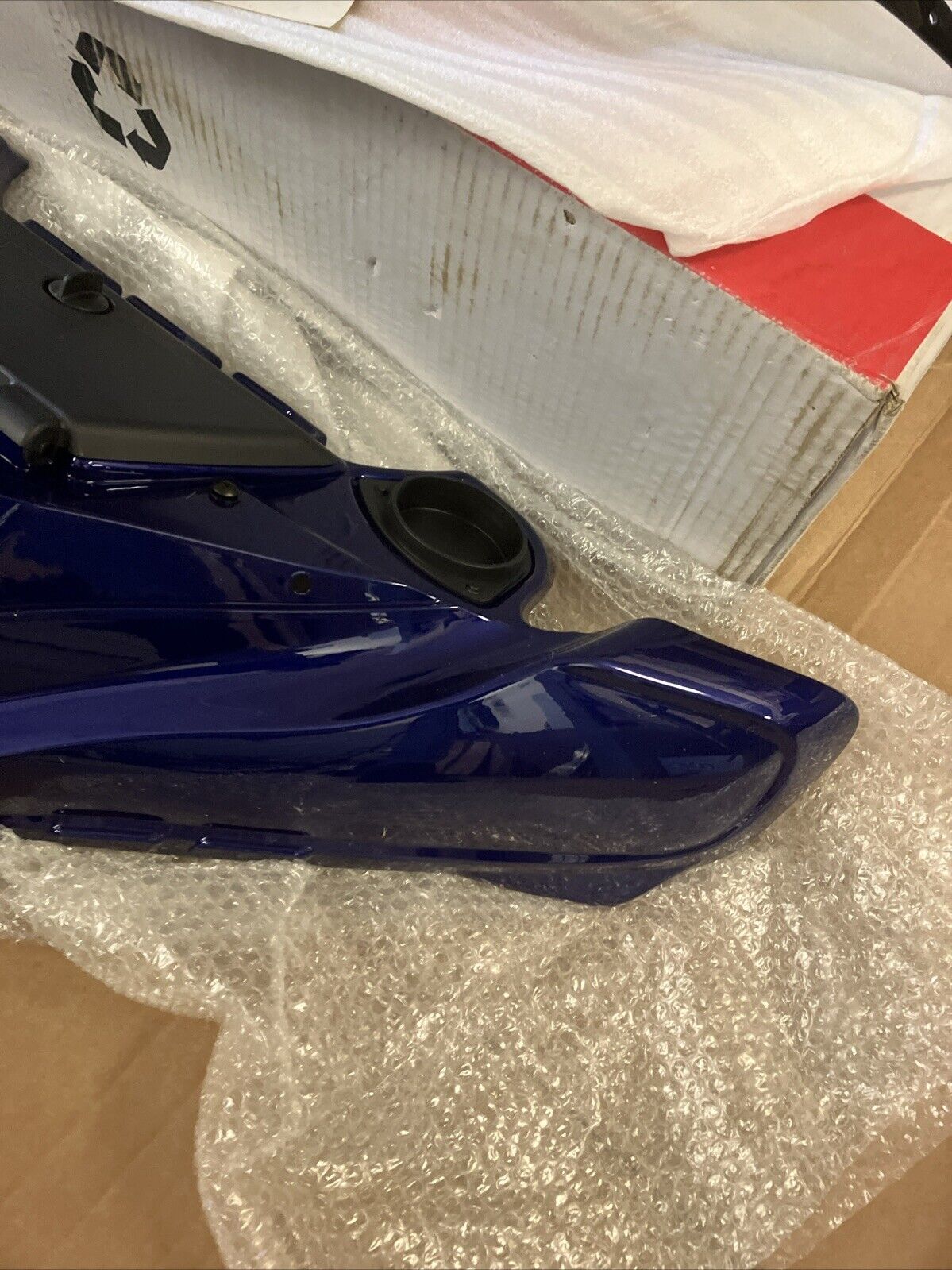 NOS YAMAHA GRIZZLY 550 700 2008 - 2013 FARING WINDSHIELD BLUE ATV-FRN20-01-BU