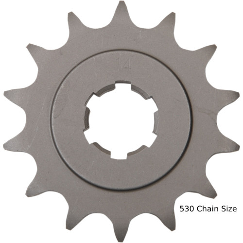 Parts Unlimited 14 Tooth Steel Front Countershaft Sprocket (K22-2708)
