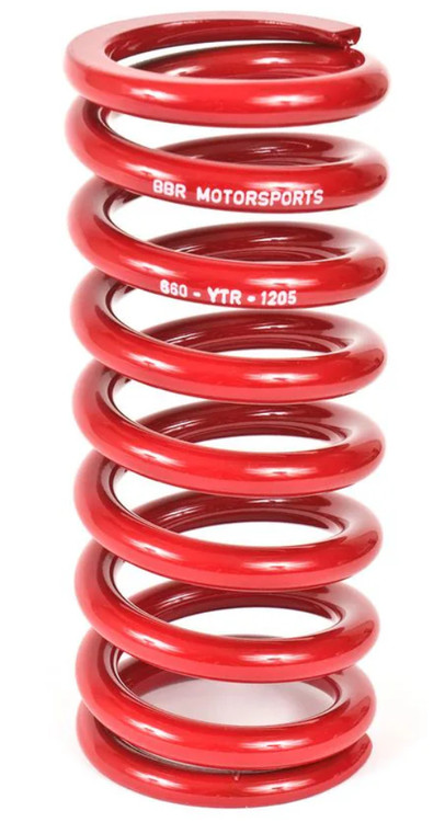 BBR Heavy Duty Rear Shock Spring Red Yamaha TTR125 2000+ (660-YTR-1205)