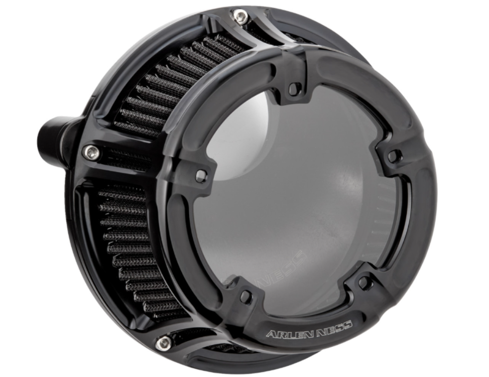 Arlen Ness Method™ Clear Cover Air Cleaner - 600-236 For Harley Road Glide / Touring / Softail / Street Glide 2023-2026