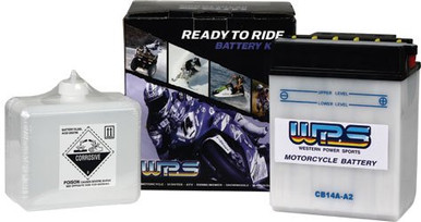 Wps Battery W/Acid 6N6-3B - 6N6-3B