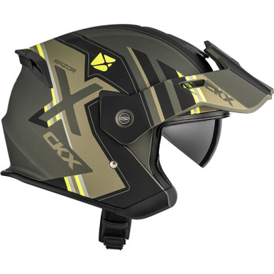 CKX Razor-X Tropic Khaki Green Helmet
