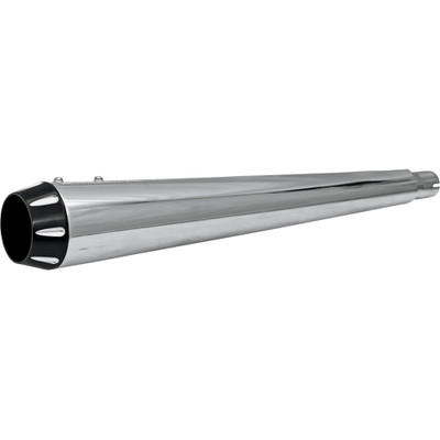 Bassani XhaustEnd Cap - Black Fluted Megaphone