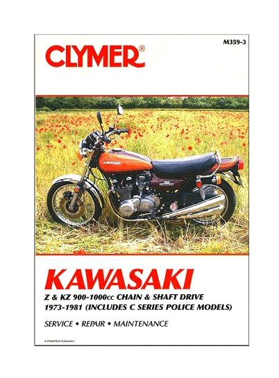 Clymer Manual Kawasaki Z1 / KZ 900-1000 1973-1981