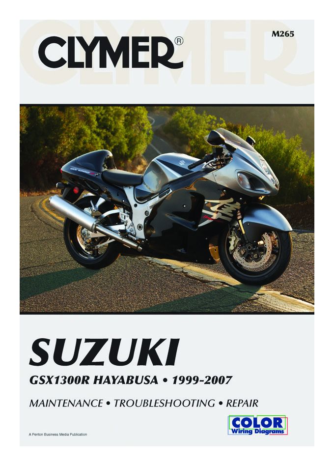 Clymer Manual Suzuki GSX1300R 1999-2007