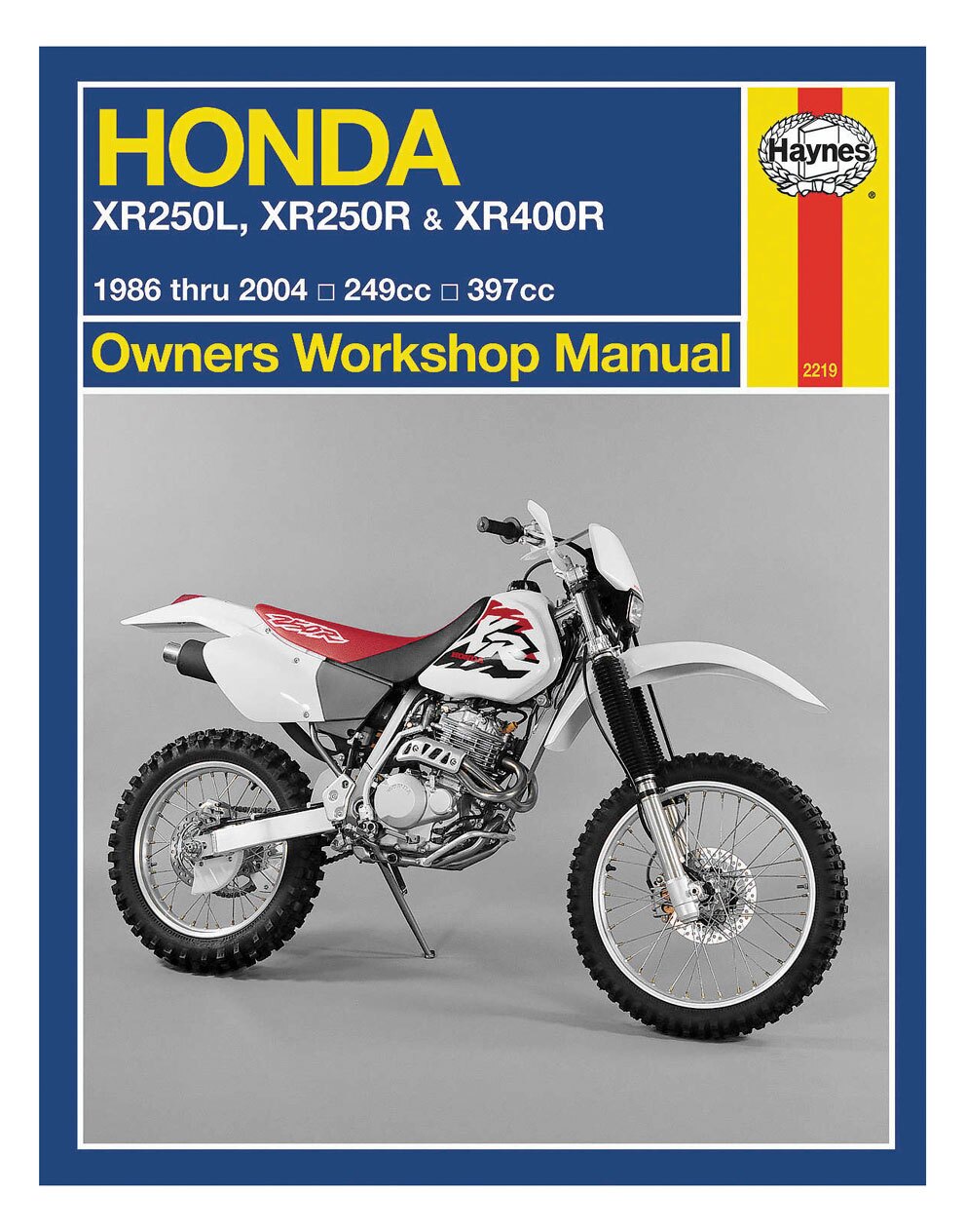 Haynes Manuals Manual Honda XR250 / XR400 1986-2004
