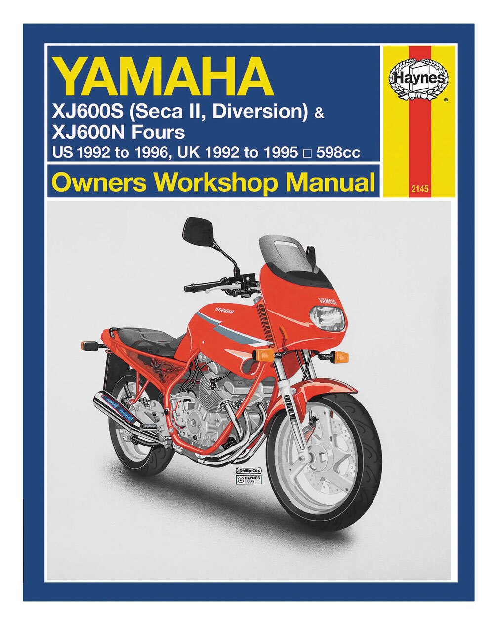 Haynes Manual Yamaha Seca ll / XJ600 1992-1998