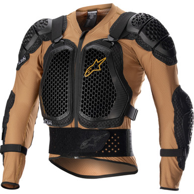 Alpinestars #6506823-814-S - Bionic Action v2 Protection Jacket - Camel/Black - Small