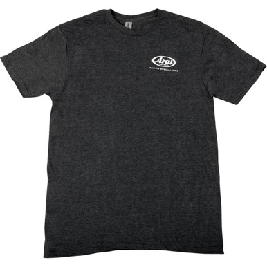 Arai Helmets #121564 - Arai Helmet T-Shirt - Dark Heather Gray - Medium