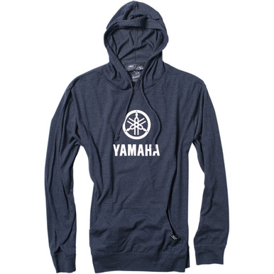 Factory Effex #20-88212 - Yamaha Stacked Pullover Hoodie - Navy - Medium