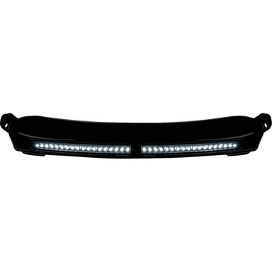Custom Dynamics #CD-RG-CV-W-B - LED Windshield Trim - Gloss Black