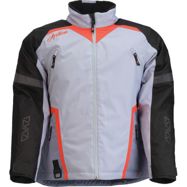 Arctiva - Women's Pivot 8 Insulated Jacket - Gray/Coral - Medium