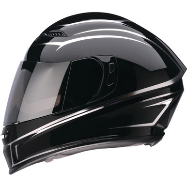 Z1R - Jackal Helmet - Foil - Black/Silver - Small