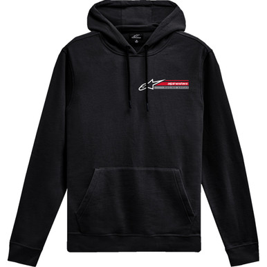 Alpinestars #1214-51808-10-XL - Par Pullover Hoodie - Black - XL