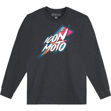 Icon - Rad Dawn™ Long-Sleeve T-Shirt - Heather Charcoal - 2XL