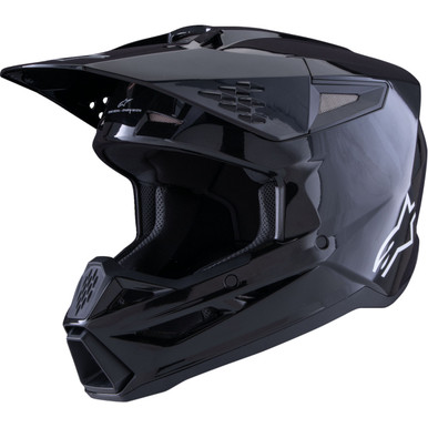 Alpinestars #8300326-1180-XXL - SM3 Helmet - Solid - Gloss Black - 2XL