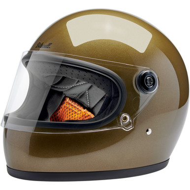 Biltwell #1003-363-504 - Gringo S Helmet - Metallic Ugly Gold - Large