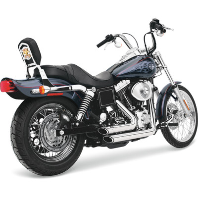 Vance & Hines 1993-2005 Harley-Davidson Low Rider FXDL Shortshots Staggered Exhaust System - Chrome