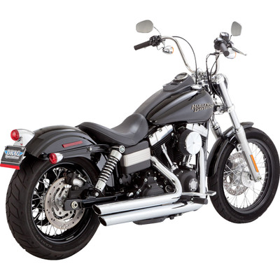 Vance & Hines 2006 Harley-Davidson Super Glide FXD35 Big Shots Staggered Exhaust System - Chrome