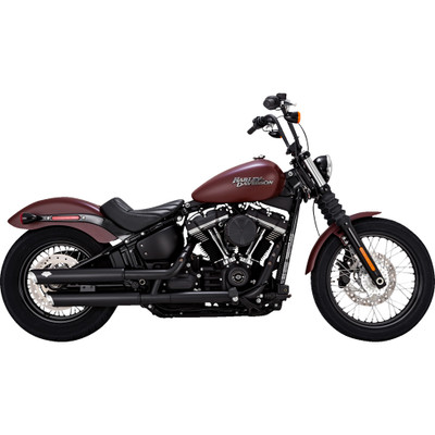 Vance & Hines 2020-2024 Harley-Davidson Softail Low Rider S FXLRS 3" Twin Slash Slip-On Mufflers - Black