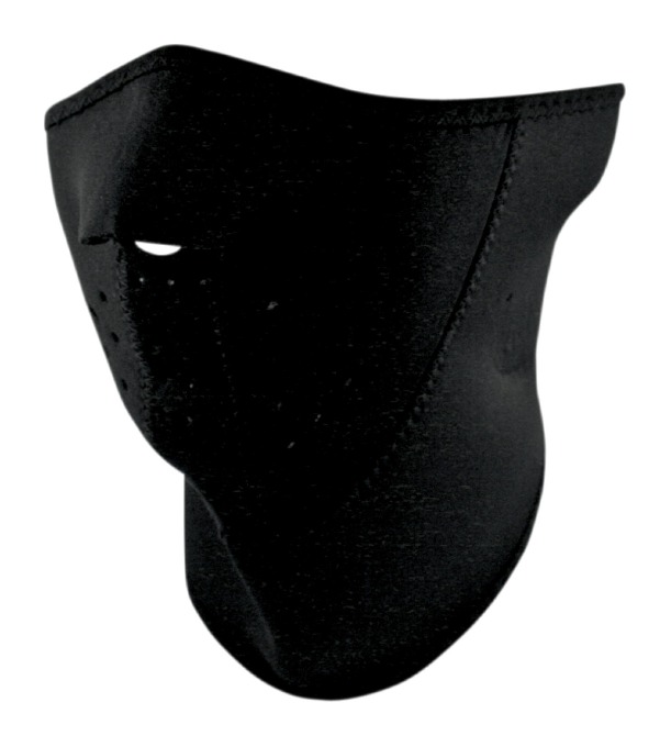 ZAN headgear Neoprene Black 3-panel Half Mask