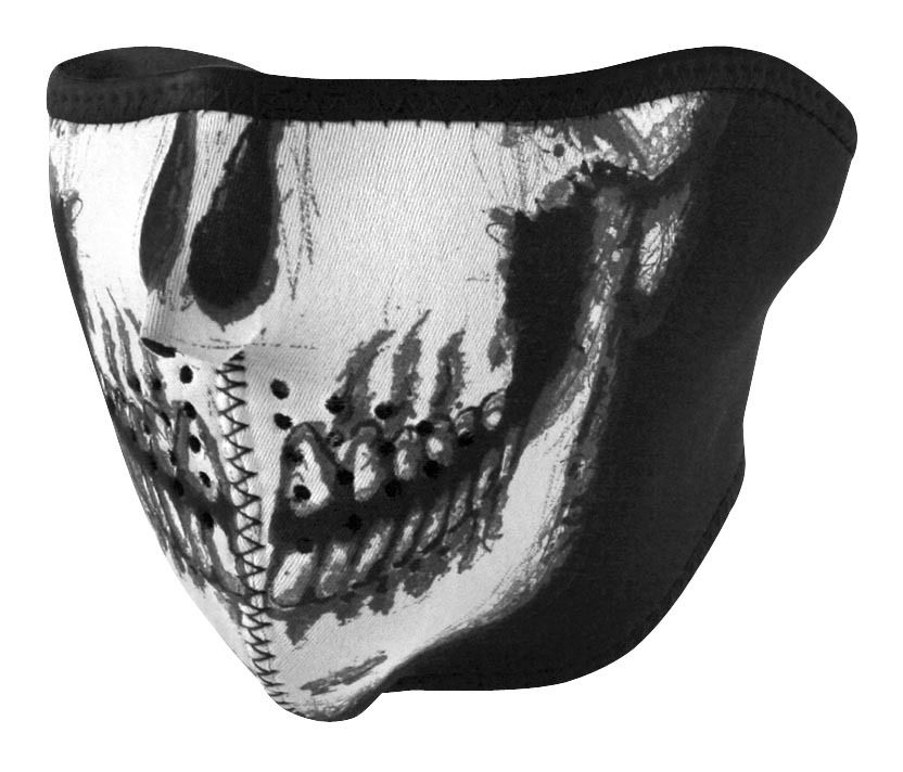 ZANheadgear Glow In The Dark Neoprene Half Mask